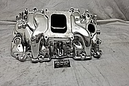 GM Aluminum Intake Manifold AFTER Chrome-Like Metal Polishing - Stainless Steel Polishing - Aluminum Polishing