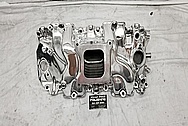 GM Aluminum Intake Manifold AFTER Chrome-Like Metal Polishing - Stainless Steel Polishing - Aluminum Polishing