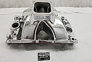 Edelbrock Aluminum Intake Manifold AFTER Chrome-Like Metal Polishing - Stainless Steel Polishing - Aluminum Polishing