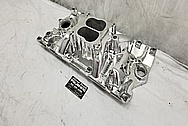 Edelbrock Aluminum Intake Manifold AFTER Chrome-Like Metal Polishing - Aluminum Polishing