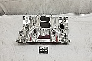 Edelbrock Aluminum Intake Manifold AFTER Chrome-Like Metal Polishing - Aluminum Polishing