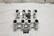 Inglese Aluminum Intake Manifold AFTER Chrome-Like Metal Polishing - Aluminum Polishing