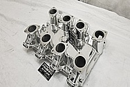 Inglese Aluminum Intake Manifold AFTER Chrome-Like Metal Polishing - Aluminum Polishing