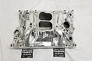 Aluminum Intake Manifold AFTER Chrome-Like Metal Polishing - Aluminum Polishing