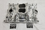 Aluminum Intake Manifold AFTER Chrome-Like Metal Polishing - Aluminum Polishing