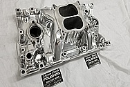 Aluminum Intake Manifold AFTER Chrome-Like Metal Polishing - Aluminum Polishing