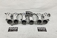 1993 - 1998 Toyota Supra Aluminum Upepr and Lower Intake Manifold AFTER Chrome-Like Metal Polishing and Buffing Services - Aluminum Polishing 