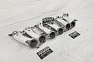 1993 - 1998 Toyota Supra Aluminum Upepr and Lower Intake Manifold AFTER Chrome-Like Metal Polishing and Buffing Services - Aluminum Polishing 