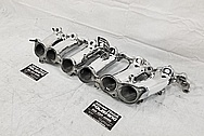 1993 - 1998 Toyota Supra Aluminum Upepr and Lower Intake Manifold AFTER Chrome-Like Metal Polishing and Buffing Services - Aluminum Polishing 