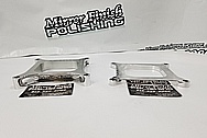 Aluminum Intake Manifold Spacers AFTER Chrome-Like Metal Polishing and Buffing Services - Aluminum Polishing