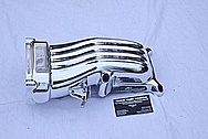Ford Mustang Cobra Aluminum Intake Manifold AFTER Chrome-Like Metal Polishing and Buffing Services