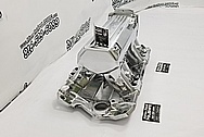 Edelbrock Aluminum Intake Manifold AFTER Chrome-Like Metal Polishing and Buffing Services - Aluminum Polishing