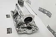 Edelbrock Aluminum Intake Manifold AFTER Chrome-Like Metal Polishing and Buffing Services - Aluminum Polishing