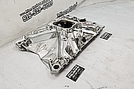 Torker 455 Aluminum 8 Cylinder Intake Manifold AFTER Chrome-Like Metal Polishing and Buffing Services - Aluminum Polishing