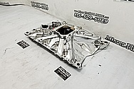 Torker 455 Aluminum 8 Cylinder Intake Manifold AFTER Chrome-Like Metal Polishing and Buffing Services - Aluminum Polishing