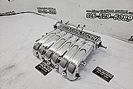 Mitsubishi 3000GT Aluminum V6 Intake Manifold AFTER Chrome-Like Metal Polishing and Buffing Services / Restoration Services - Aluminum Polishing - Plus Custom Painting Services 