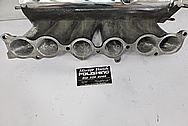 Toyota Supra 2JZ-GTE Aluminum 6 Cylinder Intake Manifold AFTER Chrome-Like Metal Polishing and Buffing Services / Restoration Services - Aluminum Polishing Plus Custom Performance Porting Services - Horsepower Performance Modifications