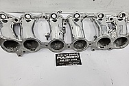 Toyota Supra 2JZ-GTE Aluminum 6 Cylinder Intake Manifold AFTER Chrome-Like Metal Polishing and Buffing Services / Restoration Services - Aluminum Polishing Plus Custom Performance Porting Services - Horsepower Performance Modifications