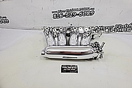 1999 Honda Civic SI Aluminum Intake Manifold AFTER Chrome-Like Metal Polishing and Buffing Services / Restoration Services - Aluminum Polishing