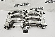 1995 Nissan 300ZX Aluminum 6 Cylinder Intake Manifold AFTER Chrome-Like Metal Polishing and Buffing Services / Restoration Services - Aluminum Polishing