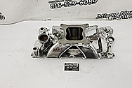 Dart Aluminum V8 Intake Manifold AFTER Chrome-Like Metal Polishing and Buffing Services / Restoration Services - Aluminum Polishing