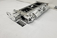Aluminum Blower Intake Manifold AFTER Chrome-Like Metal Polishing and Buffing Services - Aluminum Polishing - Intake Polishing