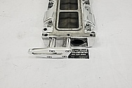 Aluminum Blower Intake Manifold AFTER Chrome-Like Metal Polishing and Buffing Services - Aluminum Polishing - Intake Polishing
