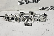 Aluminum Intake Manifold AFTER Chrome-Like Metal Polishing and Buffing Services - Aluminum Polishing Service - Intake Polishing