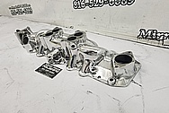 Aluminum Intake Manifold AFTER Chrome-Like Metal Polishing and Buffing Services - Aluminum Polishing Service - Intake Polishing