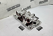 Aluminum V8 Intake Manifold AFTER Chrome-Like Metal Polishing and Buffing Services - Aluminum Polishing Service - Intake Polishing