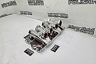 Aluminum V8 Intake Manifold AFTER Chrome-Like Metal Polishing and Buffing Services - Aluminum Polishing Service - Intake Polishing