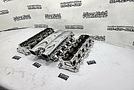 Dodge Viper Aluminum Rough Condition Intake Manifold and Cylinder Head Project AFTER Chrome-Like Metal Polishing and Buffing Services - Shifter Polishing Services