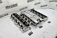 Dodge Viper Aluminum Rough Condition Intake Manifold and Cylinder Head Project AFTER Chrome-Like Metal Polishing and Buffing Services - Shifter Polishing Services