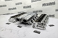 Dodge Viper Aluminum Rough Condition Intake Manifold and Cylinder Head Project AFTER Chrome-Like Metal Polishing and Buffing Services - Shifter Polishing Services