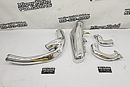 Aluminum Rough Condition Intake Manifold AFTER Chrome-Like Metal Polishing and Buffing Services - Intake Polishing Services