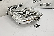 Aluminum V8 Intake Manifold AFTER Chrome-Like Metal Polishing and Buffing Services - Intake Polishing Services