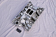 Ford 429 V8 Aluminum Intake Manifold AFTER Chrome-Like Metal Polishing and Buffing Services