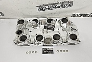 Borla Aluminum Intake Manifold AFTER Chrome-Like Metal Polishing and Buffing Services - Aluminum Polishing - Intake Polishing 