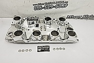 Borla Aluminum Intake Manifold AFTER Chrome-Like Metal Polishing and Buffing Services - Aluminum Polishing - Intake Polishing 