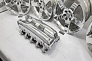 Dodge Viper Gen 4 Aluminum Intake Manifold AFTER Chrome-Like Metal Polishing and Buffing Services - Aluminum Polishing - Intake Polishing