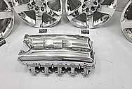 Dodge Viper Gen 4 Aluminum Intake Manifold AFTER Chrome-Like Metal Polishing and Buffing Services - Aluminum Polishing - Intake Polishing