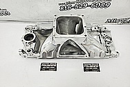 Aluminum V8 Intake Manifold AFTER Chrome-Like Metal Polishing and Buffing Services / Restoration Services - Intake Manifold Polishing