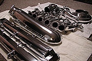 Toyota Supra 2JZGTE Aluminum Intake Manifold AFTER Chrome-Like Metal Polishing and Buffing Services