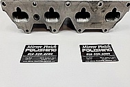 4 Cylinder Aluminum Intake Manifold AFTER Chrome-Like Metal Polishing and Buffing Services / Restoration Services - Intake Polishing - Aluminum Polishing 