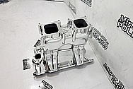 Aluminum Intake Manifold Project BEFORE Chrome-Like Metal Polishing and Buffing Services / Restoration Services - Aluminum Polishing - Intake Manifold Polishing