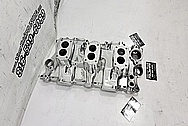 Edelbrock Aluminum Intake Manifold AFTER Chrome-Like Metal Polishing and Buffing Services / Restoration Services - Aluminum Polishing - Intake Manifold Polishing