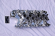 Aluminum V8 Intake Manifold AFTER Chrome-Like Metal Polishing and Buffing Services