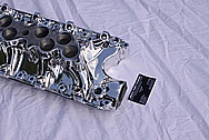 Aluminum V8 Intake Manifold AFTER Chrome-Like Metal Polishing and Buffing Services