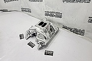 Indy Performance Aluminum V8 Intake Manifold AFTER Chrome-Like Metal Polishing and Buffing Services / Restoration Services - Aluminum Polishing - Intake Manifold Polishing