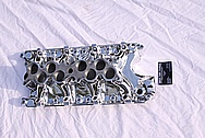 Aluminum V8 Intake Manifold AFTER Chrome-Like Metal Polishing and Buffing Services